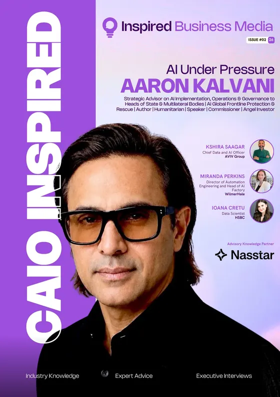 CAIO Inspired magazine, October 2026 cover