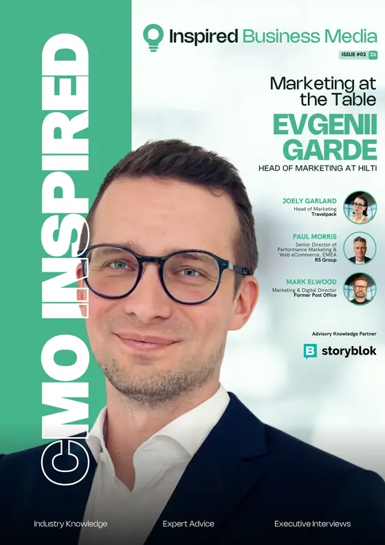 CMO Inspired North magazine, September 2026 cover